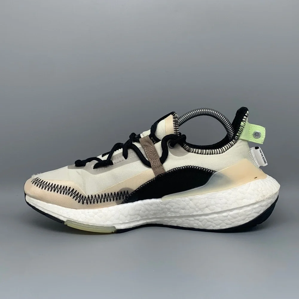 Adidas Ultraboost 21 x Parley Grey Brown Running Shoes Men's Sz 8 Women's Sz 9‎